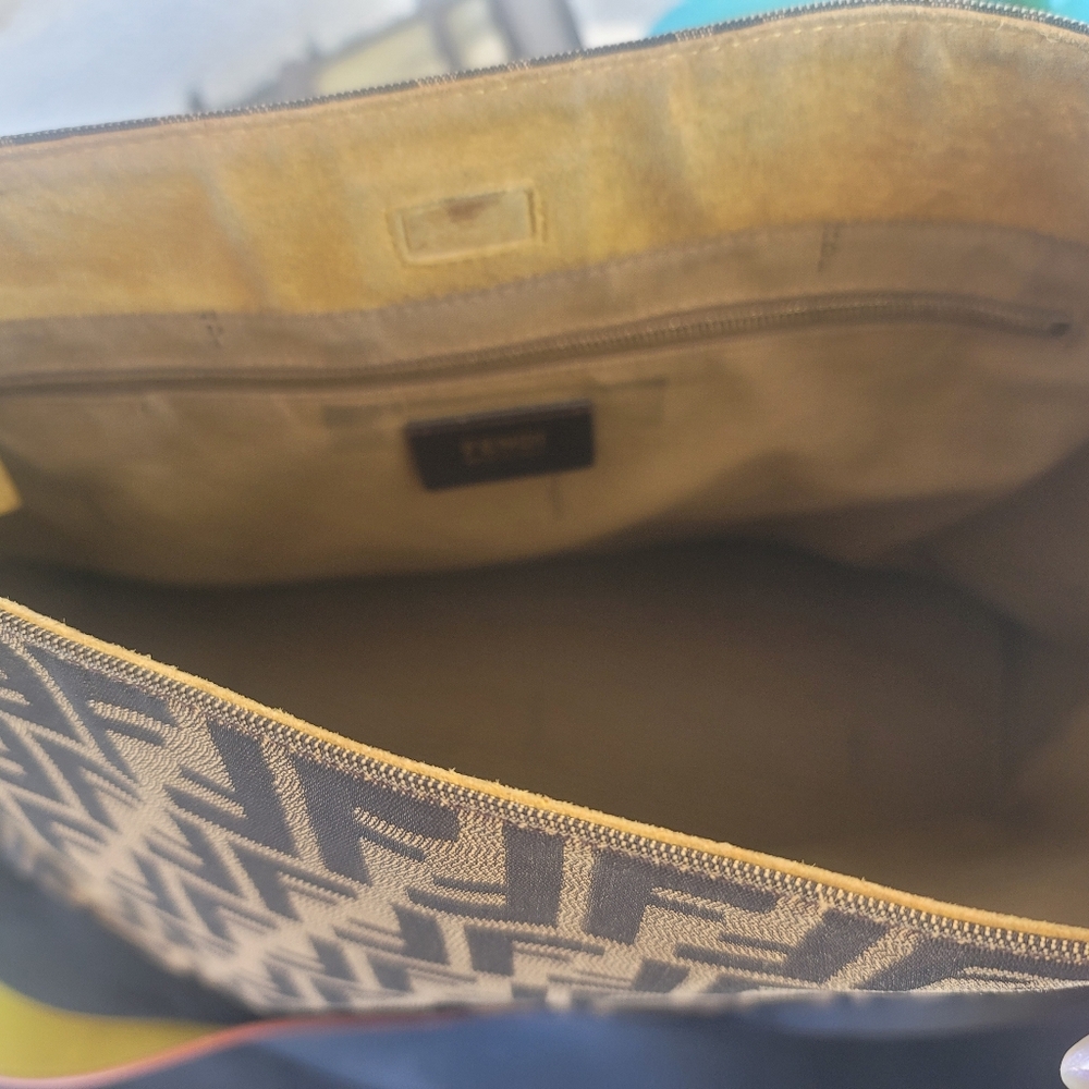 Fendi Brown Logo Purse - Picture 12 of 15